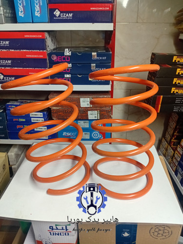 فنر لول جلو اسپرت سایز ۳۰ پژو ۲۰۷،۲۰۶،رانا،۴۰۵،پارس، امید فنر اصل بسته ۲ عددی