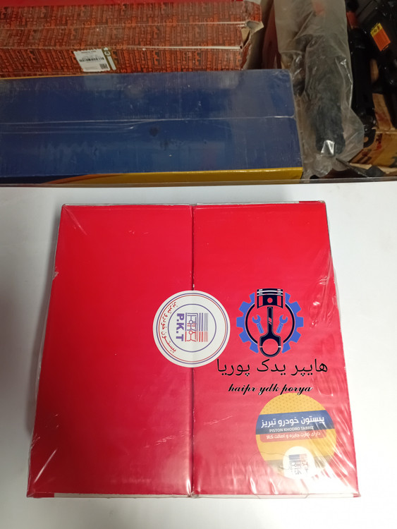 پیستون استاندارد پراید یورو۴ با رینگ یورو۲ بهینه تبریز شرکتی اصل