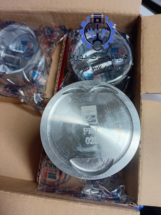 پیستون سایز ۰۲۵ پراید یورو۴ با رینگ یورو۲ بهینه تبریز شرکتی اصل