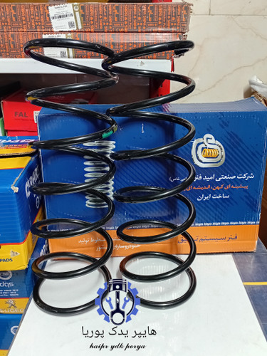 فنر لول جلو پژو ۴۰۵،پژوپارس،امید فنر اصل شرکتی ایساکو