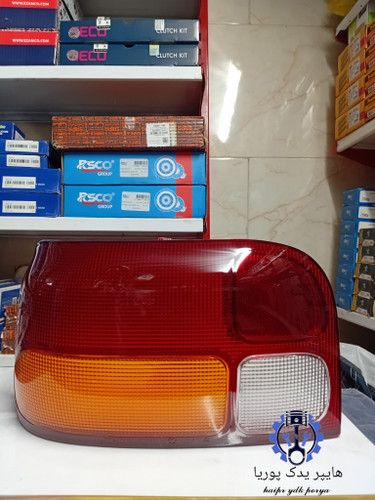 طلق خطر عقب پراید صبا چپ شرکتی اصل