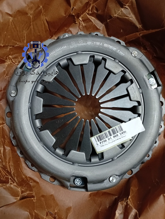 کیت کلاچ ایساکو رانا،پژو۲۰۶ تیپ ۵ ،پژوپارس TU5، اچ سی کراس، ایساکو اصل اورجینال فنر دوبل پری دمپر