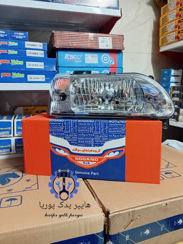 چراغ جلو پراید ۱۳۱،۱۴۱،۱۵۱،صبا،چپ شرکتی اصل عمده و تک