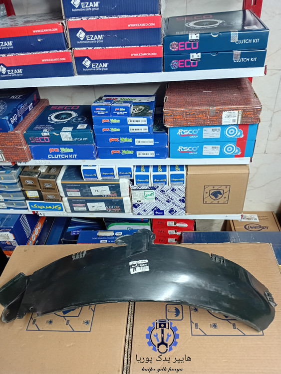 شلگیر هلالی جلو سمند راست شرکتی فابریکی