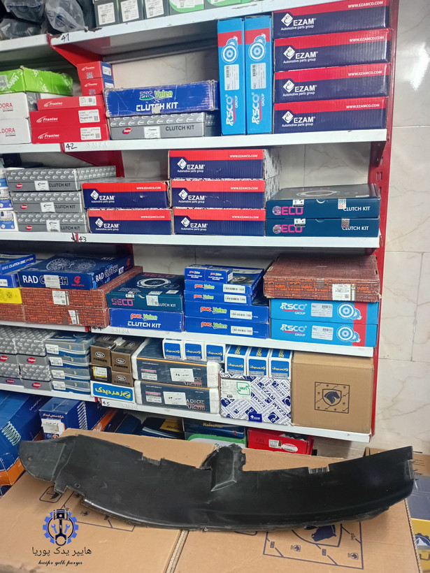 شلگیر هلالی جلو سمند چپ شرکتی فابریکی