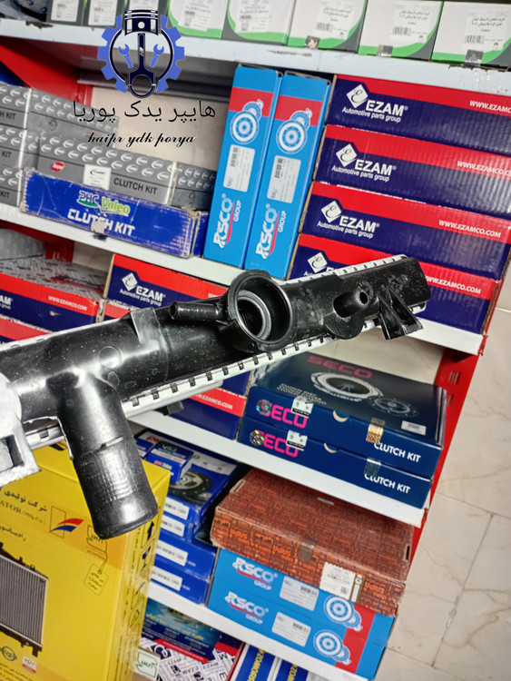 رادیاتور پراید ۱۳۱_۱۳۲_۱۴۱_۱۵۱_صبا_کوشش رادیاتور اصل شرکتی سایپا یدک