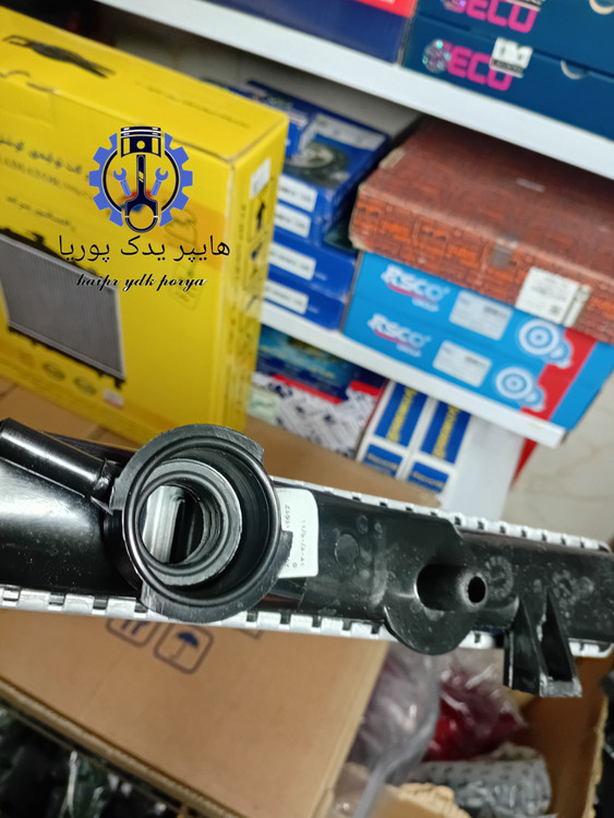 رادیاتور پراید ۱۳۱_۱۳۲_۱۴۱_۱۵۱_صبا_کوشش رادیاتور اصل شرکتی سایپا یدک