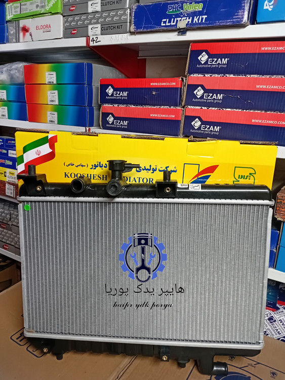 رادیاتور تیبا_ساینا_کوییک_کوشش رادیاتور شرکتی اصلی سایپا یدک