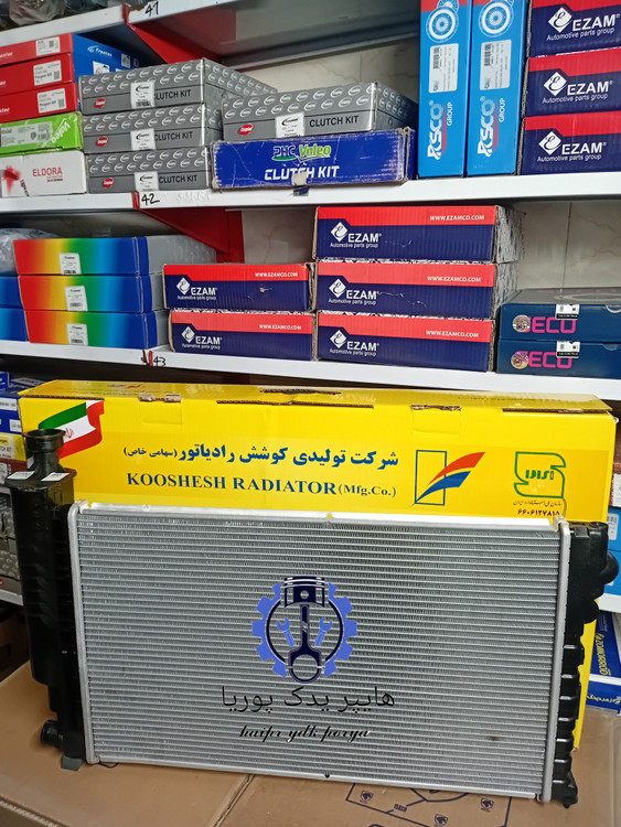رادیاتور (تک لول) کلاسیک کوشش رادیاتور پژو۴۰۵_پژوپارس_سمند_شرکتی اصلی ایساکو کوشش