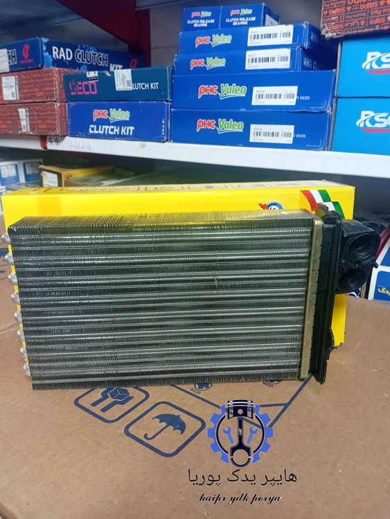 رادیاتور بخاری اکسپندی خاردار قدیم پژو ۴۰۵_پژو پارس_سمند_آردی_کوشش رادیاتور اصلی شرکتی ایساکو