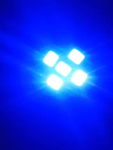 لامپ چراغ جلو و عقب خودرو رنگ (آبی) ۵ تایی ضمانت بی قید وشرط اصلی