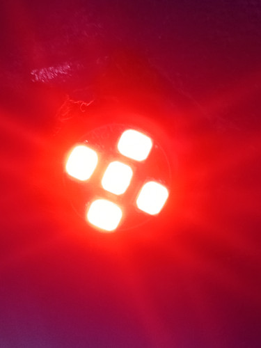 لامپ چراغ جلو و عقب خودرو رنگ (قرمز) ۵ تایی ضمانت بی قید وشرط اصلی