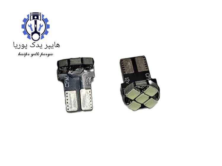 لامپ چراغ جلو و عقب خودرو رنگ (آبی و یخی _ آیس بلو ) ۵ تایی ضمانت بی قید وشرط اصلی عمده و تک