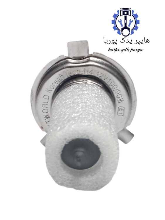 لامپ جلو H4 پراید ۳ خار ۱۰۰W90 کره ای شرکتی اصل عمده