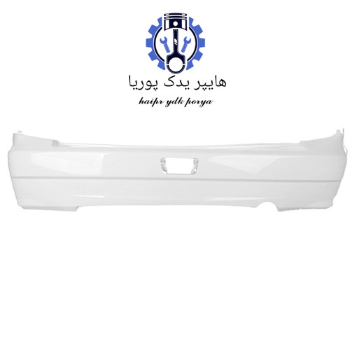 سپر عقب پراید ۱۱۱ هاچبک سفید برند SMD رنگ کورهای