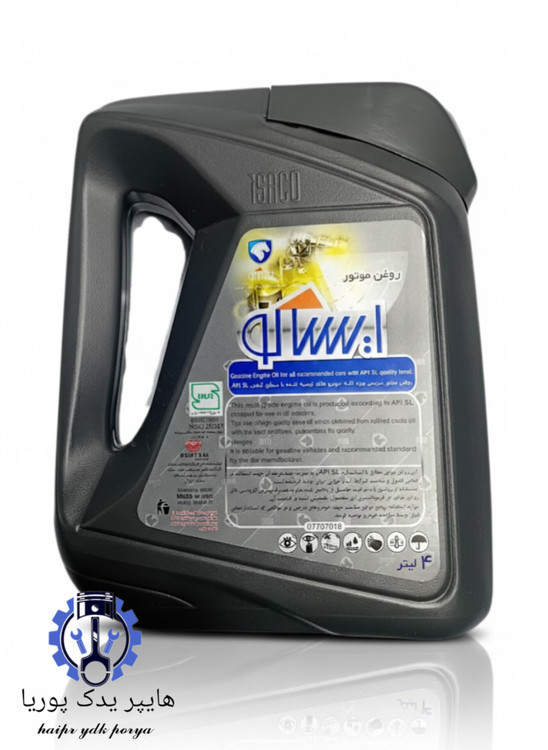 روغن موتور ۴ لیتری 20W50 API SL ایساکو اصل اورجینال