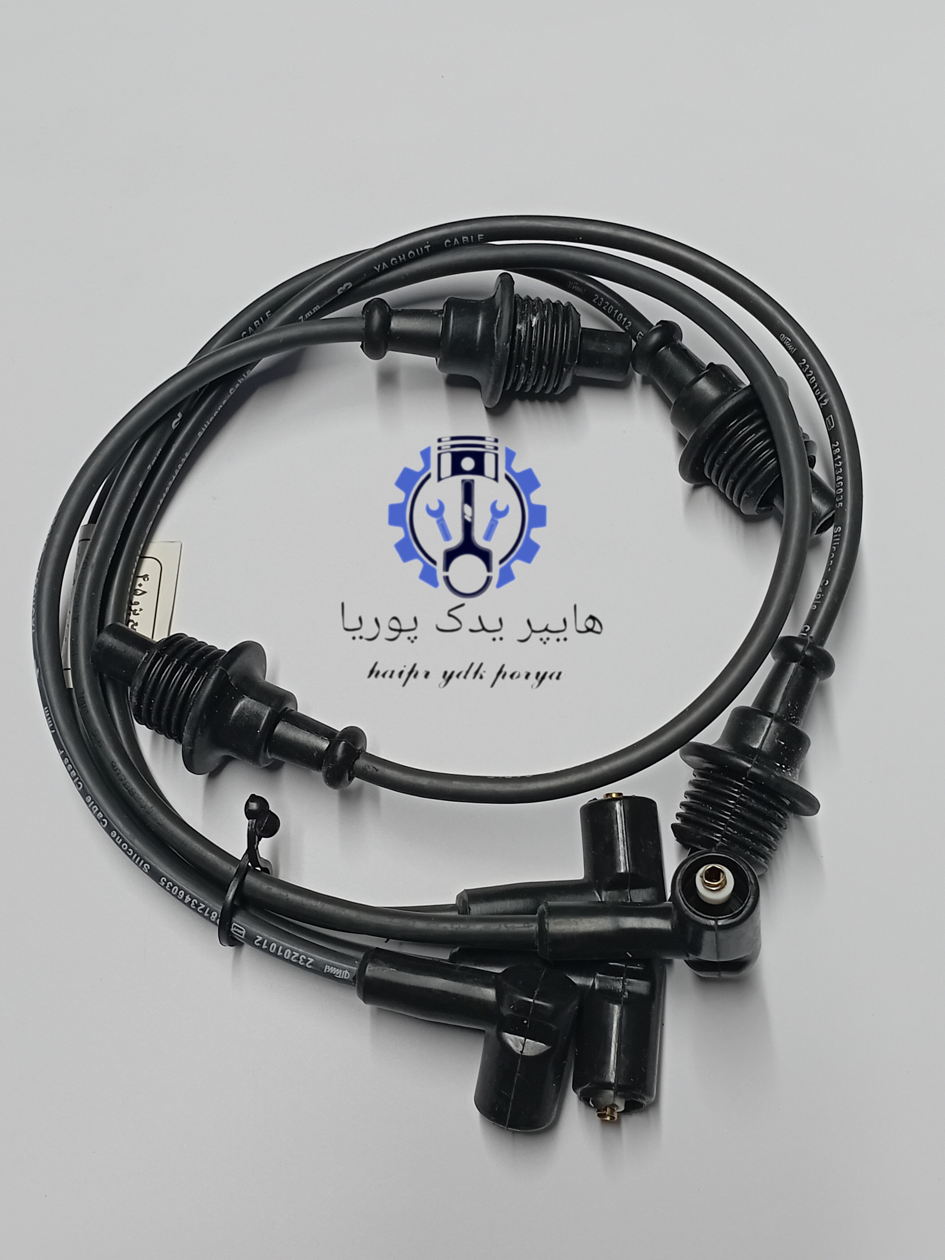 وایر شمع موتور XU7 (دست کامل) ایساکو اصل اورجینال (وایر شمع پژو ۴۰۵_پژوپارس_سمند)