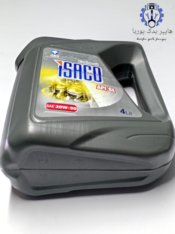روغن موتور ۴ لیتری 20W50 API SL ایساکو عمده اصل اورجینال - تصویر