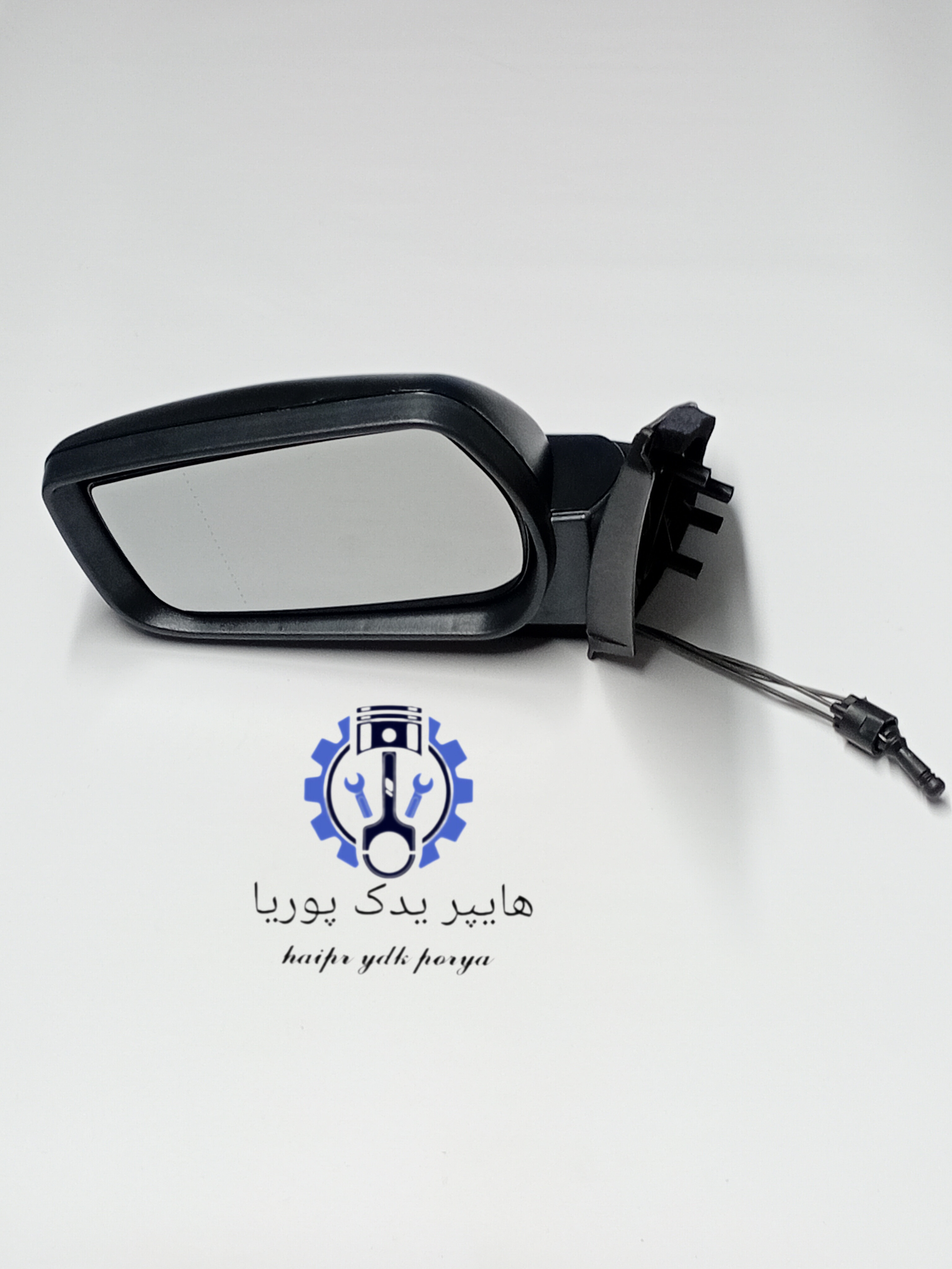 آینه بغل پژو ۴۰۵ تاشو دستی شیشه رفلکس چپ شرکتی اصل (F.F.P.CO)