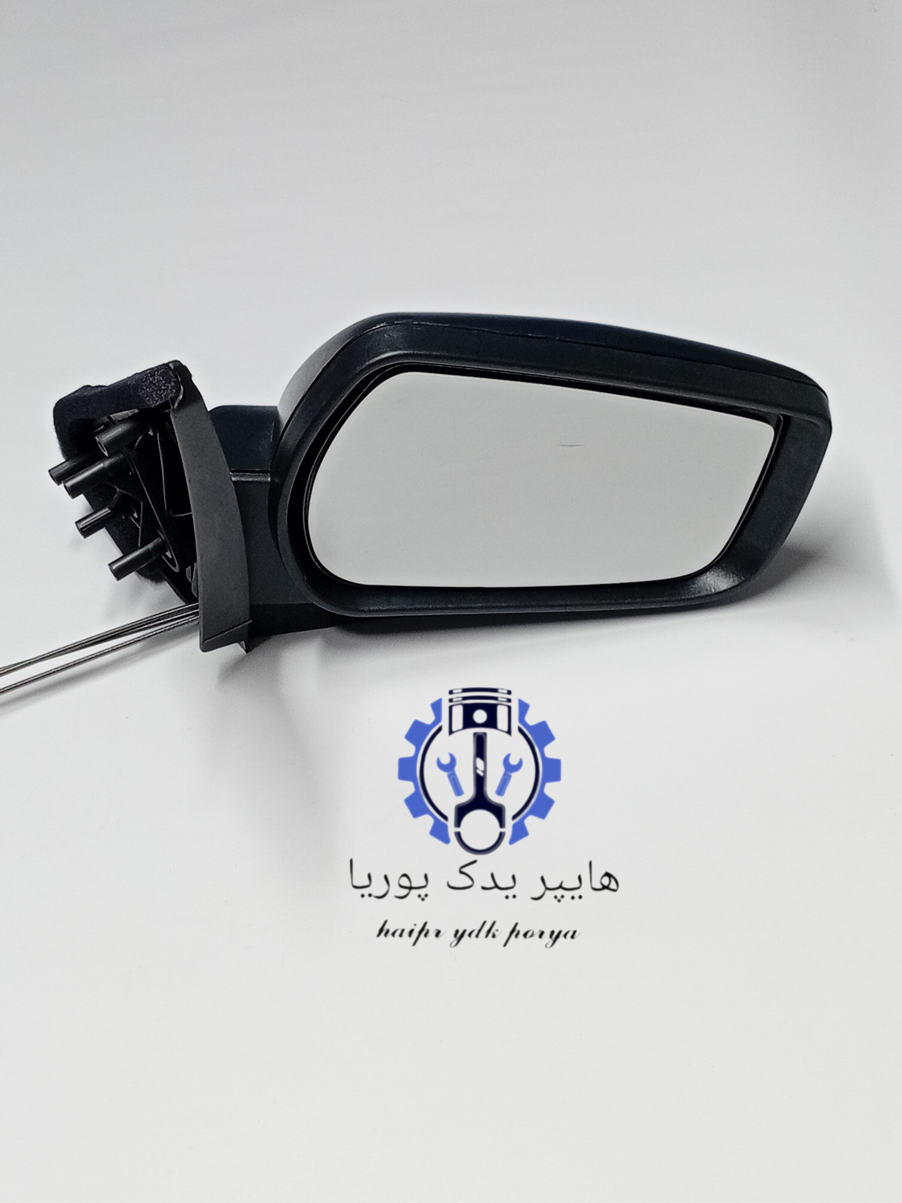 آینه بغل پژو ۴۰۵ تاشو دستی شیشه رفلکس راست شرکتی اصل (F.F.P.CO)
