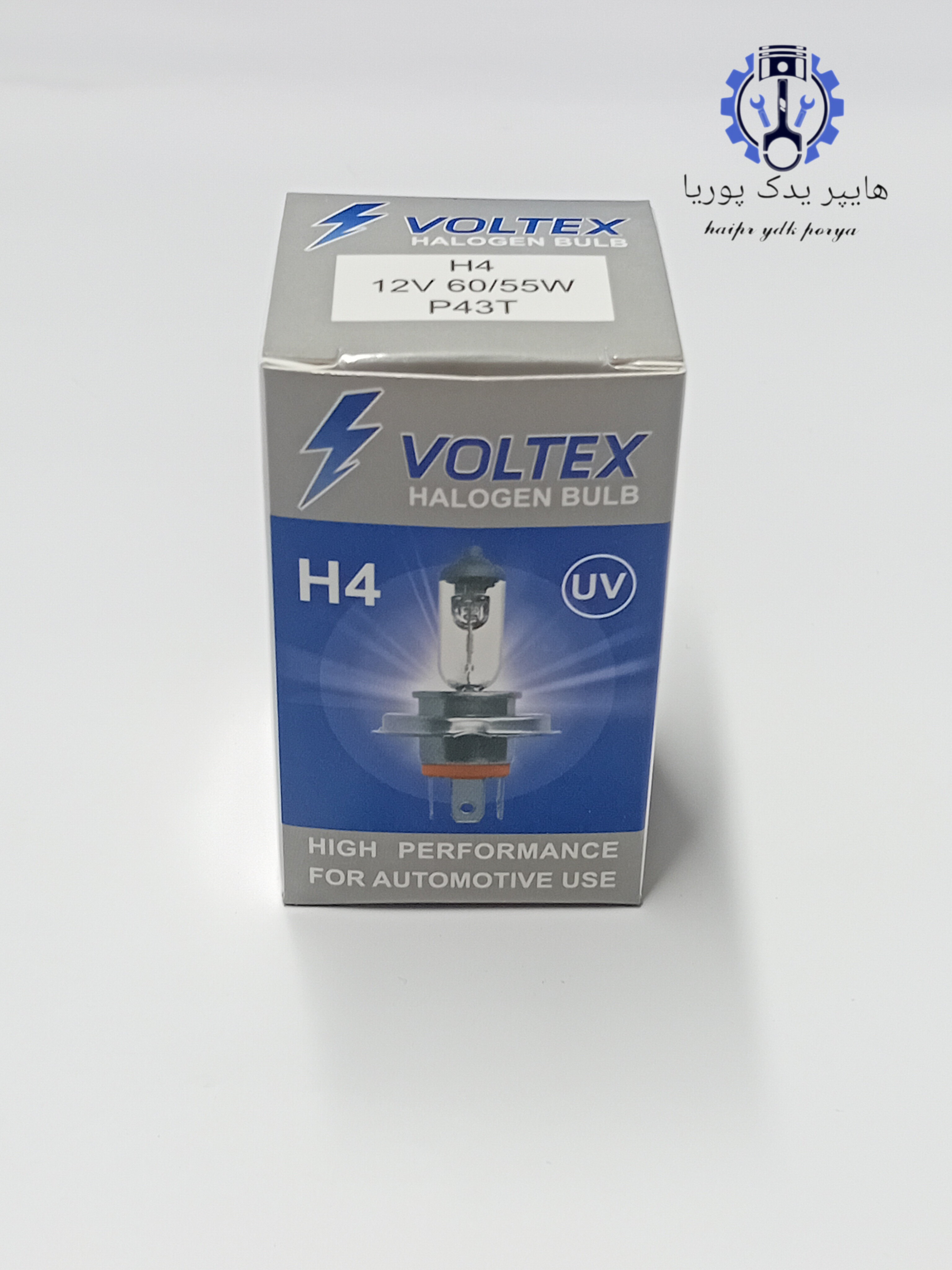 لامپ جلو H4 پراید ۳ خار 60W55خارجی شرکتی اصل